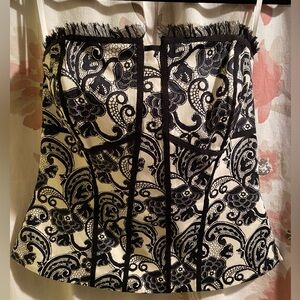 White House Black Market, Corset Top, Size 8